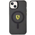 Ferrari FEHMP14SURKK iPhone 14 / 15 / 13 6.1" black hardcase Translucent Magsafe - imagine 3