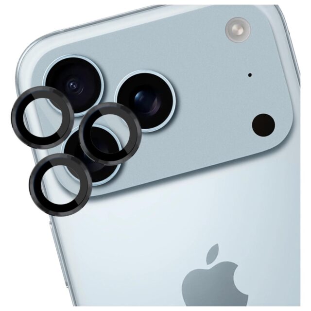 3MK Lens Protection Pro for Apple iPhone 17 Pro /17 Pro Max Black - imagine 6