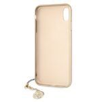 Guess GUHCI65GF4GGR iPhone Xs Max grey hard case 4G Charms Collection - imagine 3