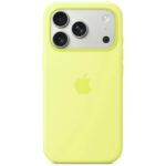 Case Apple Silicone Case MagSafe for iPhone 17 Pro yellow