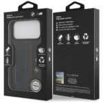 Case BMW M Kevlar Lines & Logo MagSafe for iPhone 17 Pro Max black - imagine 8