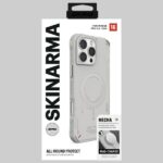Skinarma case Mecha iPhone 16 Pro Max 6.9" Magnetic Charging light grey - imagine 7