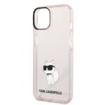 Karl Lagerfeld KLHCP14MHNCHTCP iPhone 14 Plus / 15 Plus 6,7" pink hardcase Ikonik Choupette - imagine 6
