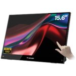 Portable Touch Monitor Verbatim LIGHT 15.6" FHD black 32402 - imagine 3