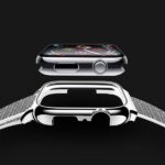 USAMS Strap with Case for Apple Watch 4/5/6/7/SE/SE3 40/41mm black ZB73IW1 (US-ZB073) - imagine 8