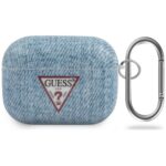 Guess GUACAPTPUJULLB AirPods Pro cover light blue Jeans Collection
