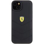 Ferrari FEHCP15MRDUK iPhone 15 Plus / 14 Plus 6.7" black hardcase Quilted Metal Logo - imagine 3