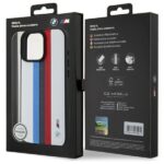 BMW BMHMP16X23PUPTH iPhone 16 Pro Max 6.9" white hardcase M Perf. Tricolor Printed Stripes - imagine 8