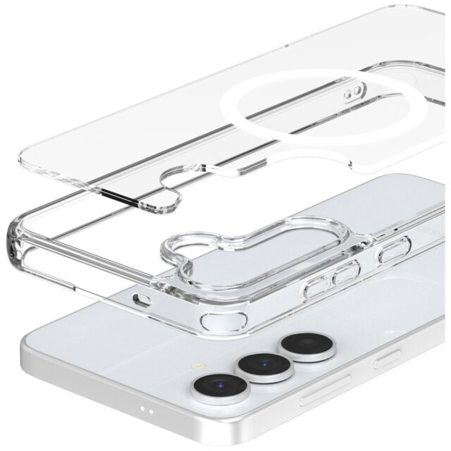 Araree Duple M MagSafe case Sam S25 FE transparent/clear AR20-02443A - imagine 2