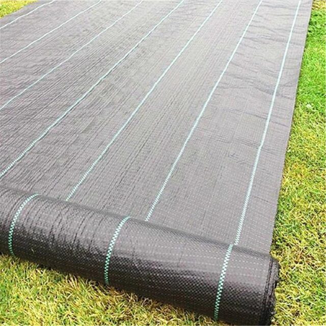 Extralink Agro Fabric, 90g 1.6x50m Black UV Weed Control Mat - imagine 4