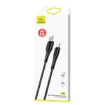 USAMS Cable U38 USB-C 5A Fast Charge for OPPO/HUAWEI 1m black SJ376USB01 (US-SJ376) - imagine 7