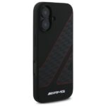 AMG AMHMP16S2SCFR iPhone 16 6,1" black hardcase Checkered Flag Pattern MagSafe - imagine 4