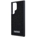 Karl Lagerfeld KLHCS24LHDSPRK S24 Ultra S928 hardcase black Rhinestone Metal Logo - imagine 6