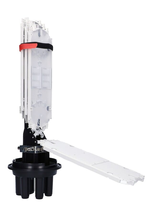 Extralink Tina | FTTX Closure | 4 trays, 96 core, outdoor - imagine 3