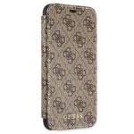 Guess GUFLBKI654GB iPhone Xs Max brown book 4G - imagine 4