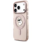 Karl Lagerfeld IML Choupette MagSafe Case for iPhone 17 Pro Pink - imagine 2