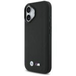 Case BMW M Quilted Logo MagSafe for  iPhone 17 black - imagine 2