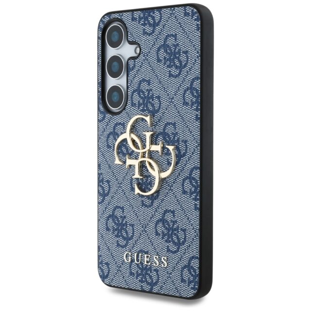 Case Guess Big 4G Logo Classic Logo for Samsung Galaxy S25 blue - imagine 2
