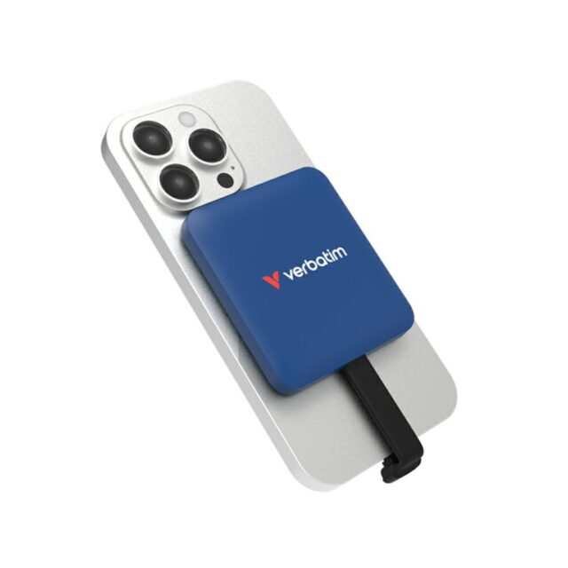 External Drive Verbatim Snapback SSD 1TB USB-C blue 32075 - imagine 3