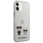 Karl Lagerfeld KLHCP12SCKTR iPhone12 mini 5,4" hardcase Transparent Karl & Choupette - imagine 4