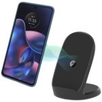 Wireless Charger Motorola TurboPower 15W Stand Pad Qi black - imagine 9