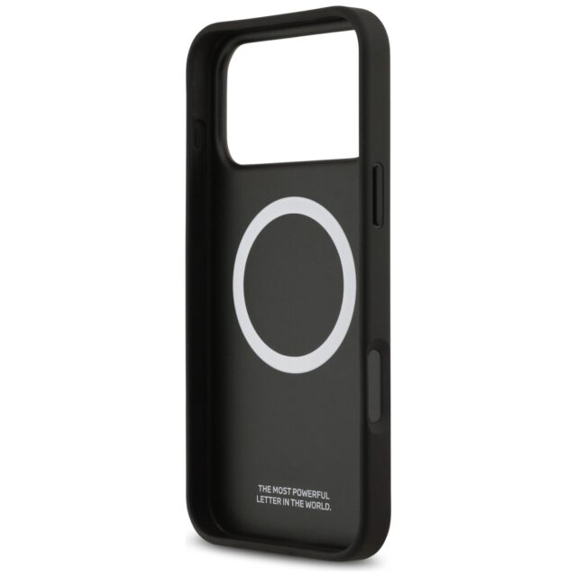Case BMW M Kevlar Lines & Logo MagSafe for iPhone 17 Pro Max black - imagine 7