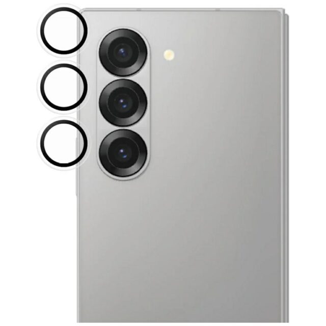 Tempered glass lens protector PanzerGlass Hoops for Samsung Galaxy Z Fold7 - imagine 2