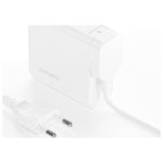 Ładowarka sieciowa 4smarts Flex Pro 100W 3xUSB-C + 1xUSB-A biały - imagine 5