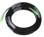 Extralink SC/APC-SC/APC Flat | Patchcord | drop, single mode, Simplex, G.657A2, 20m - imagine 2