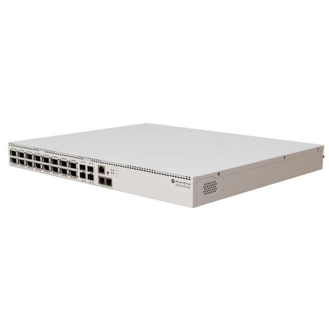 Mikrotik CRS520-4XS-16XQ-RM | Switch | 16x QSFP28, 4x SFP28, 2x 10G RJ45 - imagine 3