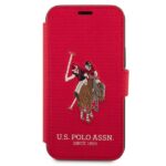 US Polo USFLBKP12MPUGFLRE iPhone 12/12 Pro 6,1" red book Polo Embroidery Collection - imagine 2