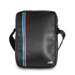 BMW BMTB8MCPBK Tablet Bag 8" black Carbon / Tricolor Stripe