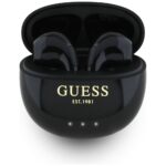 TWS headphones Guess Glossy Effect Egg Shape Printed Classic Logo black - imagine 3