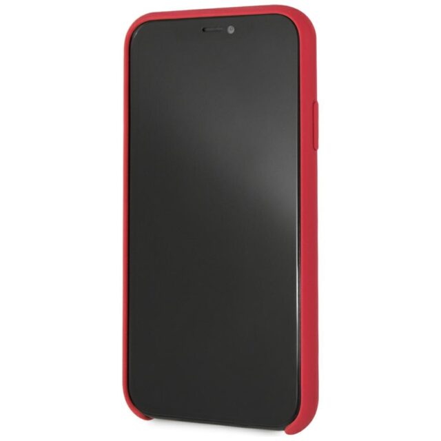 Guess GUHCI61LSGLRE iPhone Xr red hard case Silicone - imagine 6