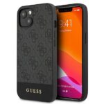 Guess GUHCP13SG4GLGR iPhone 13 mini 5,4" grey hardcase 4G Stripe Collection