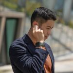 UNIQ Linus Strap Apple Watch Series 1-8/SE1/2/3/Ultra1/2/3 42/44/45/49mm Airosoft Silicone black - imagine 2