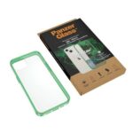 PanzerGlass ClearCase iPhone 13 / 14 /15 6,1" Antibacterial Military grade Lime 0334 - imagine 5