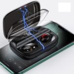 USAMS Bluetooth 5.0 TWS YJ Series Wireless Earphones black BHUYJ01 - imagine 6