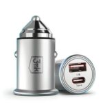 3MK HyperCar Charger 45W Car charger 1xUSB-A + 1xUSB-C - imagine 4