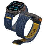 Strap Spigen Athlex Air for Apple Watch6/7/8/9/10/11/SE/SE3/Ultra1/Ultra2/Ultra3(44/45/46/49mm) navy - imagine 9