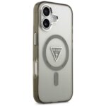 Guess IML Gradient Triangle Logo MagSafe case for iPhone 17 khaki - imagine 4