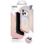 UNIQ Iridescia case for iPhone 17 Pro Magclick Charging pink prism - imagine 6