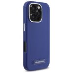 Karl Lagerfeld KLHMP16LPGMSRPB iPhone 16 Pro 6.3" blue hardcase FW Metal Plate MagSafe - imagine 4