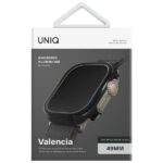 UNIQ Valencia Case Apple Watch Ultra /Ultra  2/ Ultra 3  49 mm. midnight black - imagine 4