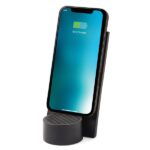 Lexon City Energy Pro 10W Wireless Charger with Bluetooth Speaker black LD145N - imagine 2