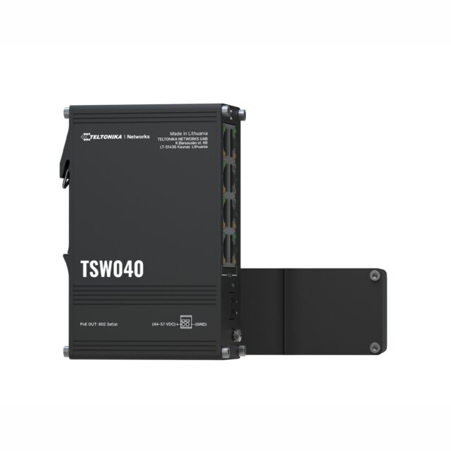 Teltonika TSW040 | Switch | 8x RJ45 100Mb/s PoE, 240W, IP30 - imagine 4