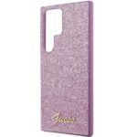 Guess GUHCS24LHGGSHU S24 Ultra S928 purple hardcase Glitter Script - imagine 6