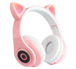 Extralink Kids Headphones Pro Pink | Wired headphones | Cat Ears