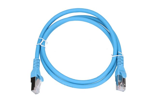 Extralink Kat.6A S/FTP 1m | LAN Patchcord | Copper twisted pair, 10Gbps - imagine 2