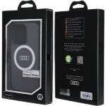 Audi IML Big Logo MagSafe Case iPhone 14 Pro 6.1" black hardcase AU-IMLMIP14P-Q5/D2-BK - imagine 7